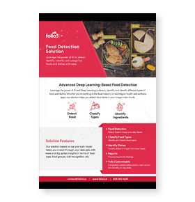 food detection