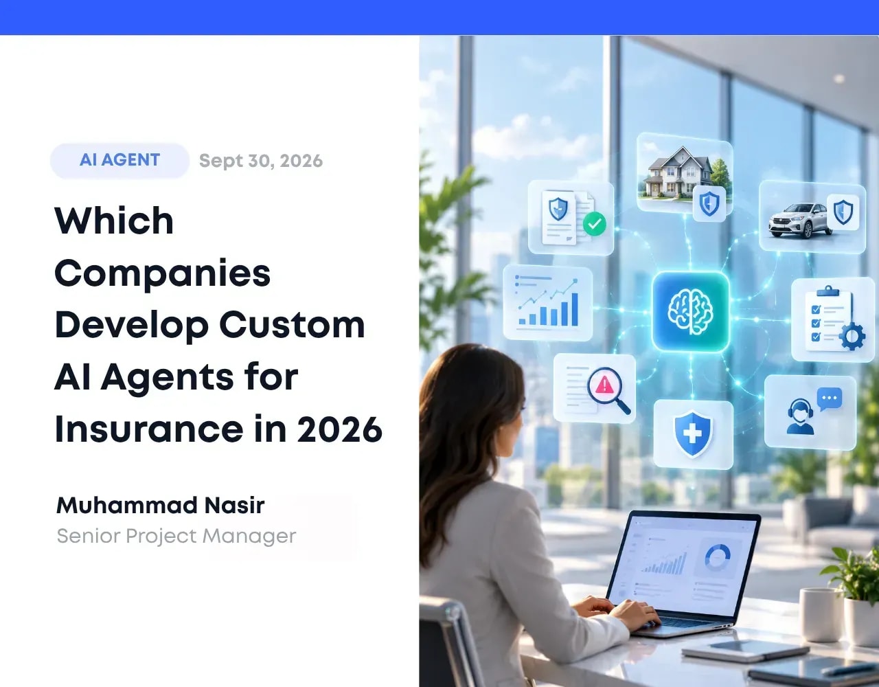 Which companies develop custom AI Agents for insurance in 2026.